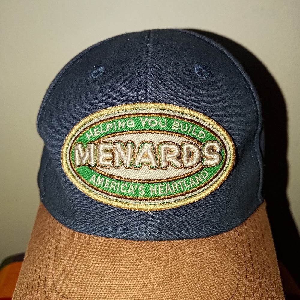 Menards Est. 1960 Stitched Patch Strapback Hat Cap - image 3